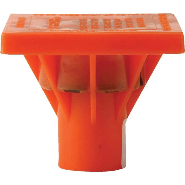 Grip-Rite Square Head Orange Rebar Cap CAPOSHA11EAI Grip-Rite CAPOSHA11EAI
