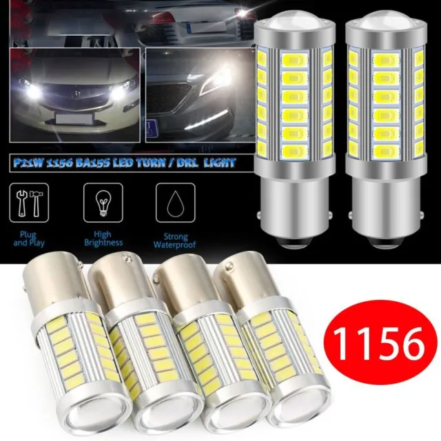 382 Led Orange Amber 1156 Ba15s Car P21w Turn Indicator Light Lamp Bulbs 12v
