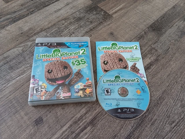 Mini Panneau Promo LittleBigPlanet - PS3 - 2008 - Stunt TRÈS RARE