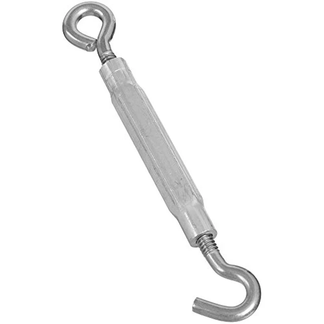 National Hardware N221-952 2173BC Hook and Eye Turnbuckle in Stainless