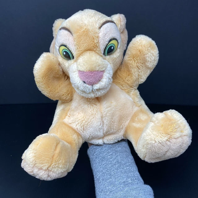 APPLAUSE THE LION King Baby Simba 8" Hand Puppet Stuffed Plush Vintage