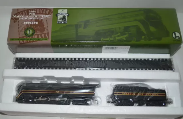 Hallmark Great American Railways Lionel 746 Norfolk and Western Steam Locomotive