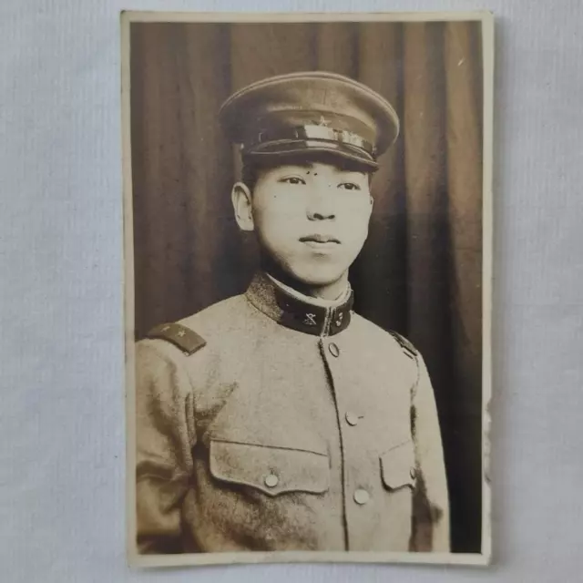 WWII Imperial Japanese Army Soldier M90 (1930) Uniform Studio Photo