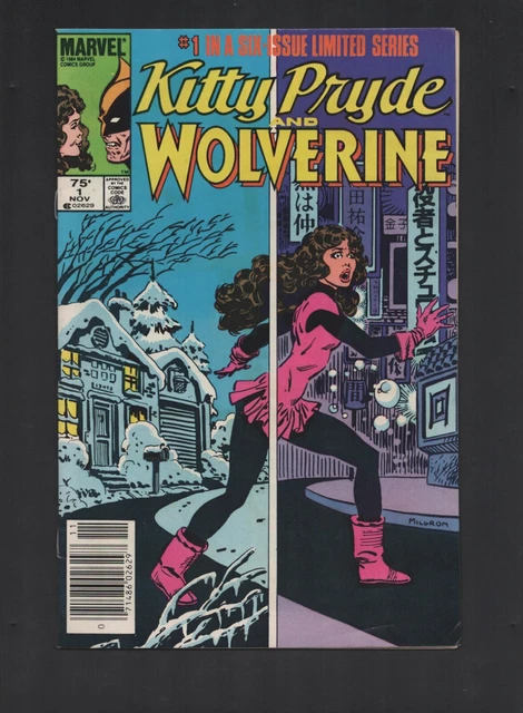 Marvel Comics Kitty Pryde And Wolverine November 1984 VOL#1 NO#1 Comic Book