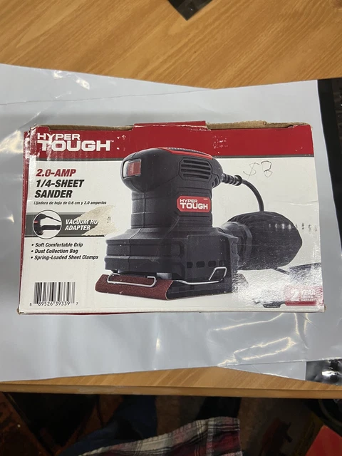 Hyper Tough 2.0 Amp Orbital Sander Wired
