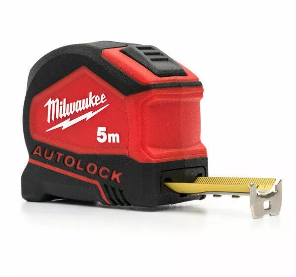 MILWAUKEE | Flessometro Magnetico 5 Metri Serie Autolock | Metro a Nastro 5mt