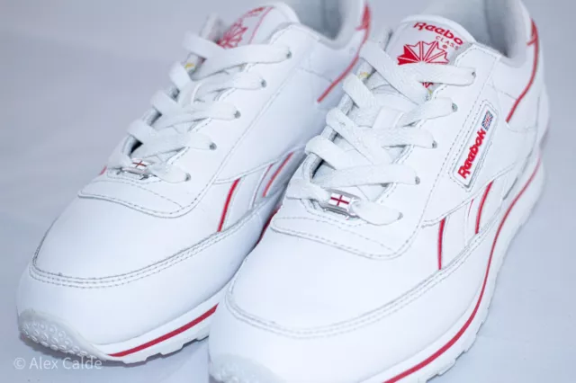 Reebok Classics Limited Edition White Trainers England 2010 World Cup UK 5