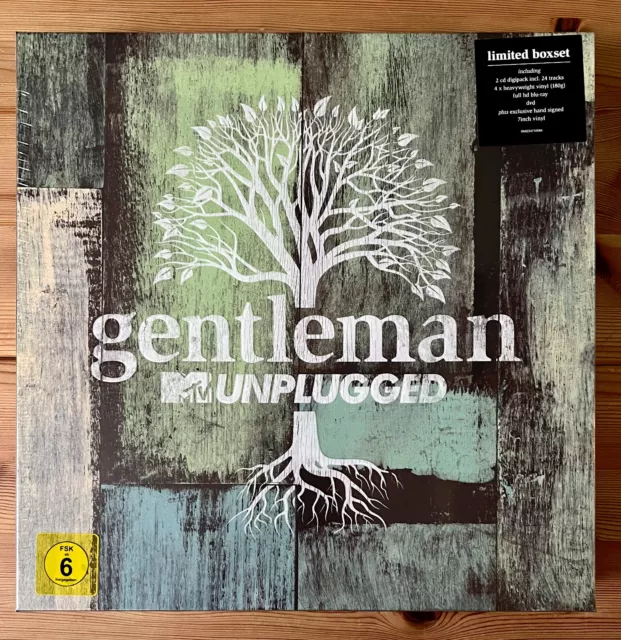 Gentleman – MTV Unplugged (Limited Boxset) 4xvinyl 12"/1x7" sig./2xcd _ Neu/OVP