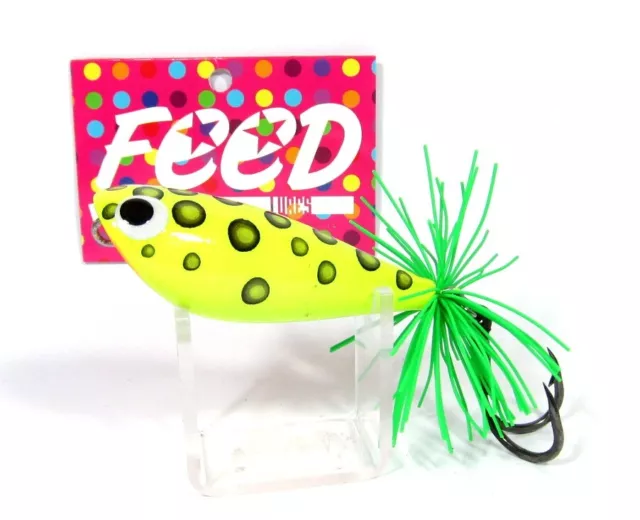 Feed Lures Skip 15 Hand Made Wood Frog Floating Lure 15 grams 3 (2003)
