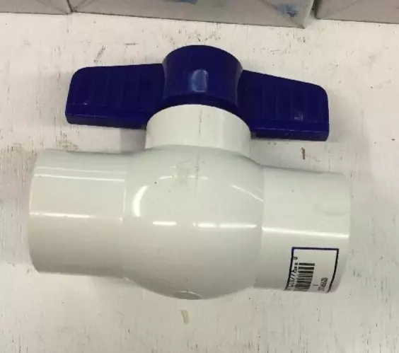 PVC Ball Valve 1" Schedule 80 Threaded NPT SMITH COOPER 02939121K