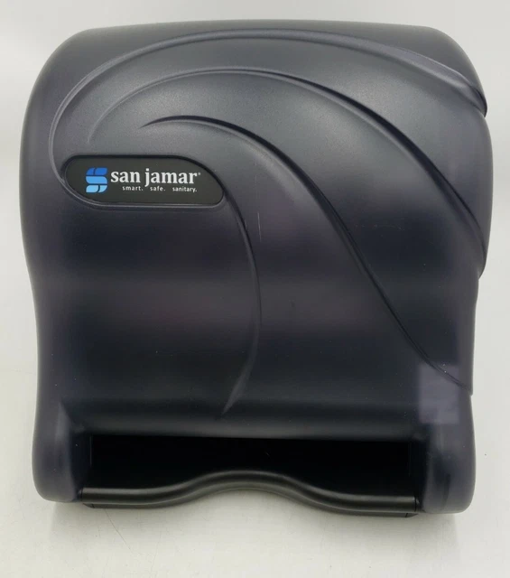 NEW San Jamar T8090TBK Tear-N-Dry Essence Oceans Electronic Touchless Roller...