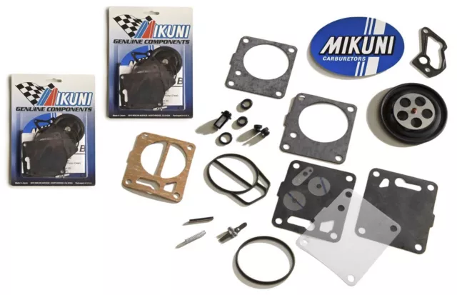 Genuine Mikuni Dual Carb Carburetor Rebuild Kit Yamaha GP GPR XL XLT 800 98-05