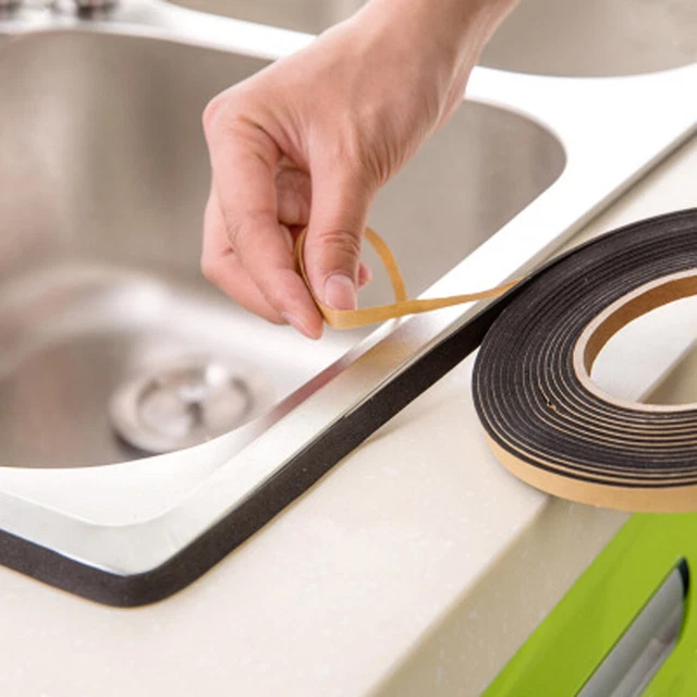 Nastro adesivo da cucina autosigillante polvere e striscia sigillante impermeabile