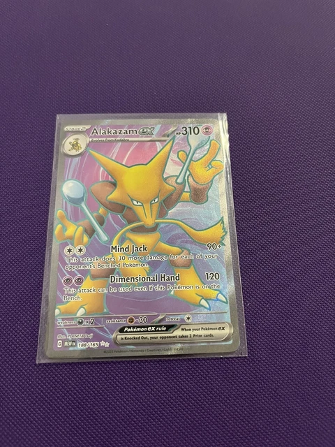 Alakazam Ex 188/165 Full Art Secret Raro Pokemon Tcg Inglés | Cuotas