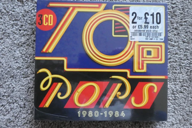 TOP OF THE POPS 1980-1984 - VARIOUS ARTISTS, TRIPLE CD ALBUM