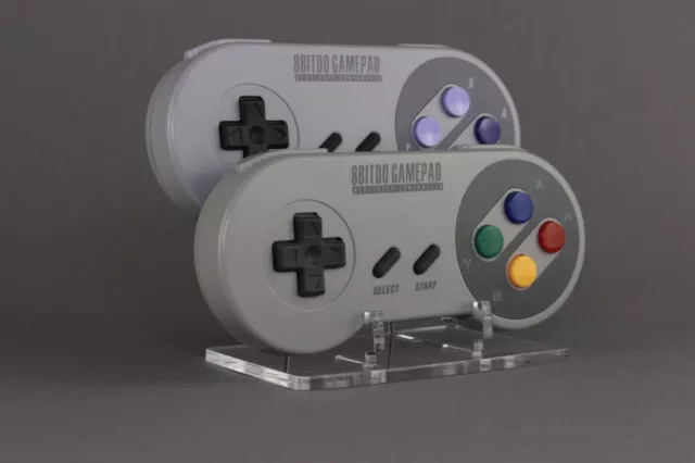 Acryl Aufsteller, Displayständer 8bitdo SN30 Duo Controller