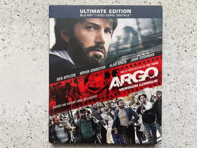 ARGO  Ben Affleck  ULTIMATE EDITION BLU RAY + DVD
