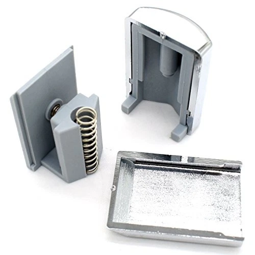 SET OF 4 Chrome Shower Door Lower Hooks/Rollers/Pulleys/Runners £12.73