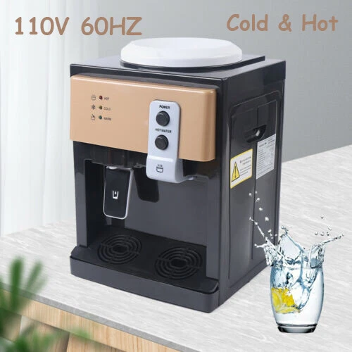 COUNTERTOP WATER DISPENSER Top Loading Hot Cold Water Cooler Drinking