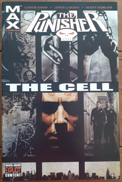 Punisher: The Cell 1, One-Shot, Marvel Comics, July 2005, Vf