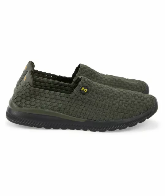 Navitas Weaves 2.0 Green Weave Slip On Bivvy Slipper NEW Carp Fishing Shoes