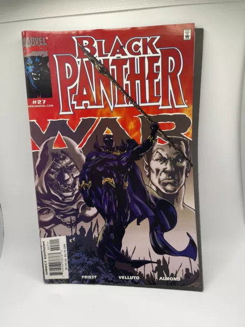 Black Panther #27 Vol. 3 High Grade Marvel Knights Comic Book Cm74-145