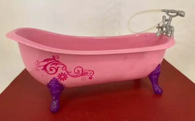 Mattel 2008 - BARBIE - Glam Pink Dream Bathtub - Furniture / Accessory