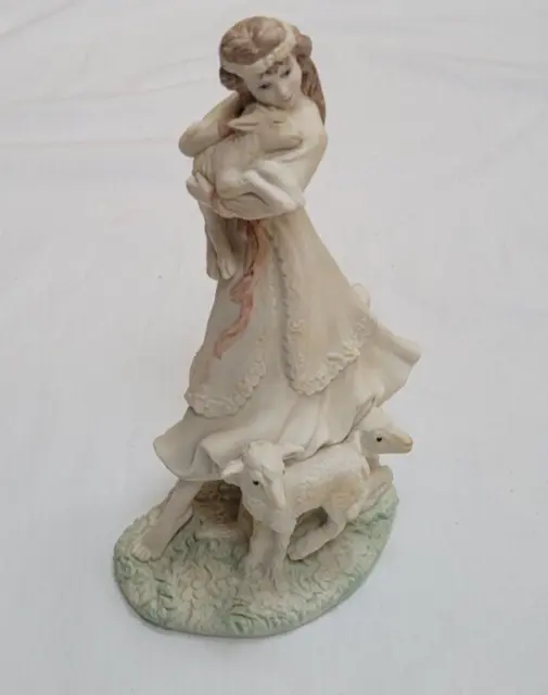 Coalport Danbury Mint The Shepherdess From The Four Seasons Collection Figurine