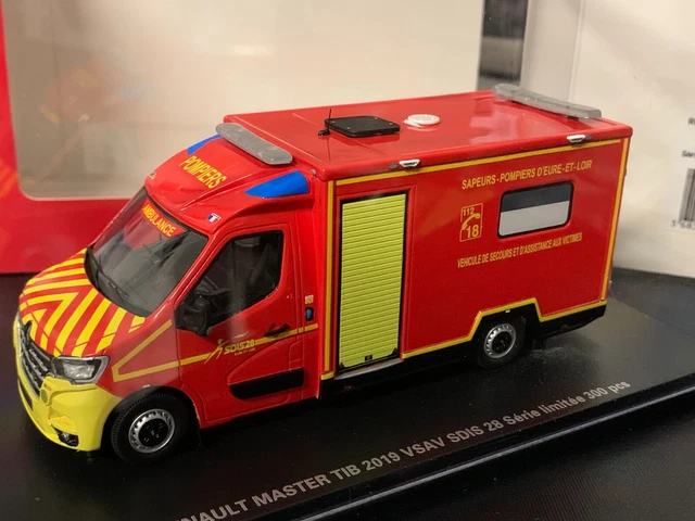 ALERT - RENAULT Master 2019 TIB VSAV SDIS 28 Eure et Loir - 1/43