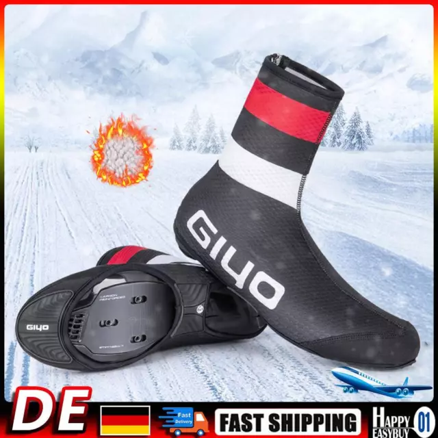 YIGEBAG GIYO Schuh?erzieher aus verdicktem Fleece f? Fahrradschuhe, staubdicht,