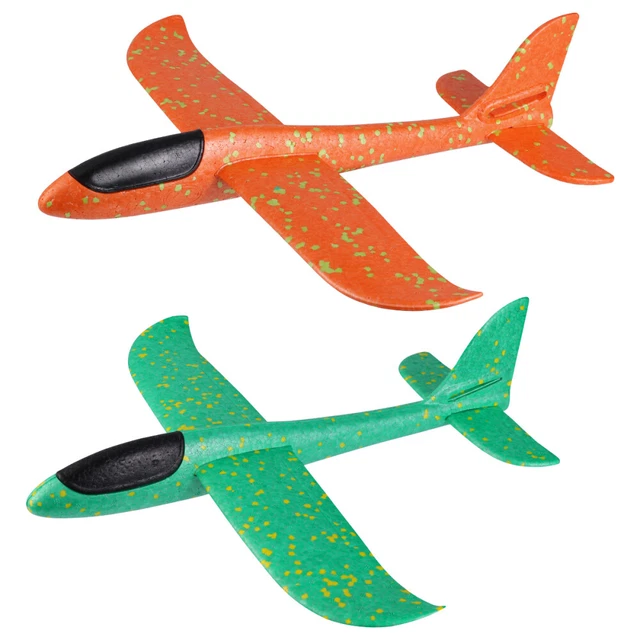 OFFIGAM 10 Stück Gummimotor Flugzeug Modell Segelflugzeuge Für Outdoor Für Jungen Und Mädchen Fördert Hand Augen Koordination Und Eltern Junge Mädchen Beziehung