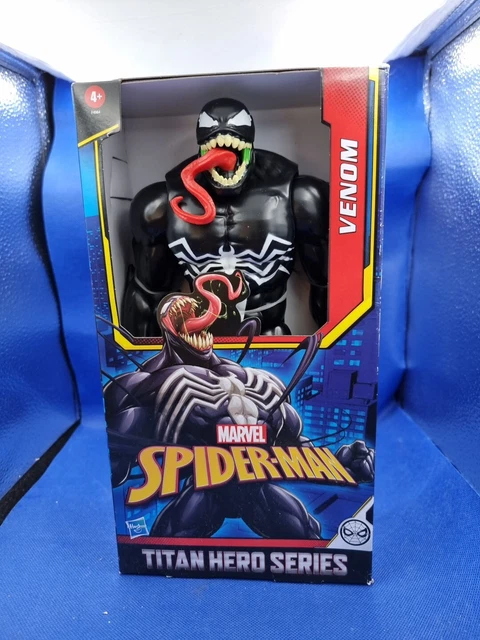 Marvel Spider-Man Titan Serie Venom Deluxe Action-Figur (Skala 30 cm), Superhelden-Spielzeug für Kinder ab 4 Jahren Marvel Spider-Man Titan Serie Venom Deluxe Action-Figur (Skala 30 cm), Superhelden-Spielzeug für Kinder ab 4 Jahren