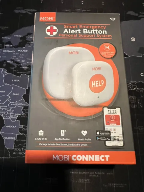MOBI CONNECT Smart Monitoring System - Caregiver Alert Button, In Home Alert