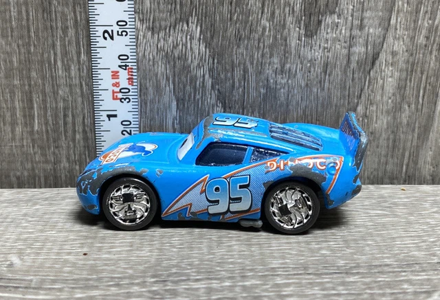 MATTEL DISNEY PIXAR Cars Dinoco LIGHTNING McQUEEN 1:55 Diecast Toy Car ...