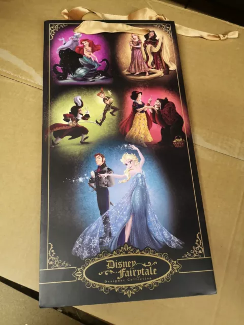 Disney Store Fairytale Designer Collection Heros and Villains Doll Bag Ariel