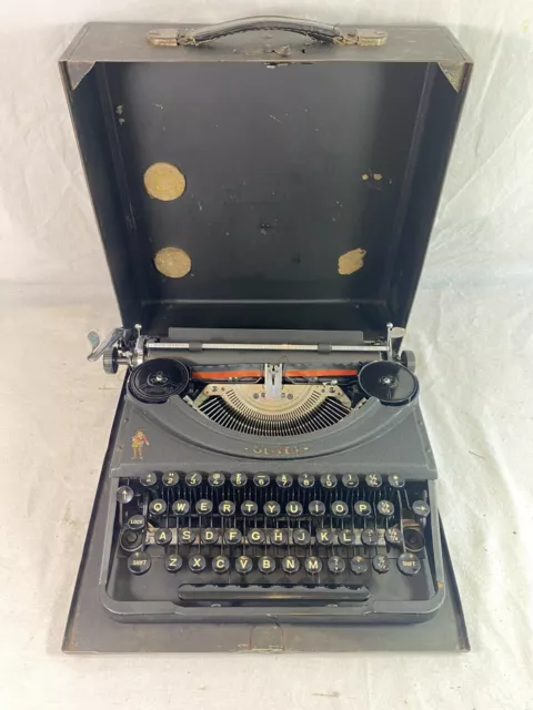 Máquina De Escribir Oliver Postwarmodel Limpiado Revissée Typewriter Vintage