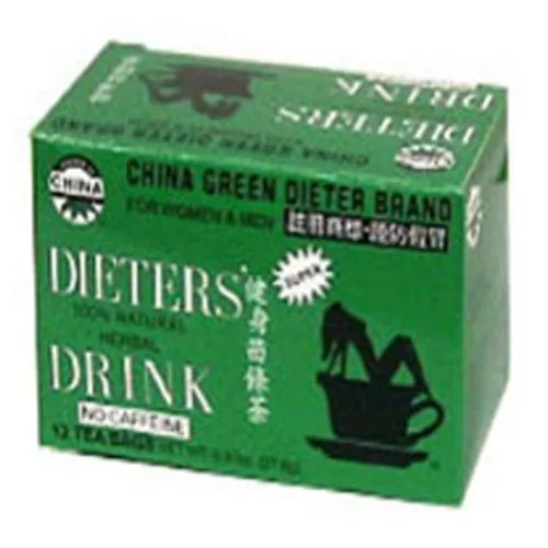 Dieters Tea China Green 12 Bags By Uncle Lees Teas