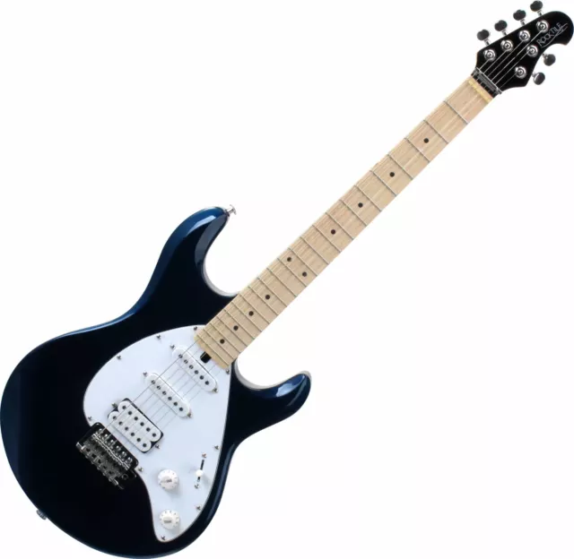 Rocktile Pro E-Gitarre 2 Single Coil 1 Humbucker Tonabnehmer Linde Korpus Kabel
