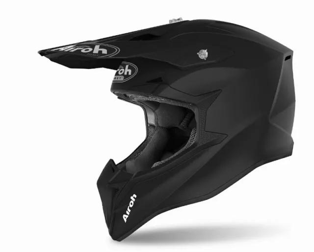 Airoh Casco Off Road Wraap Black Matt  Disponibile in Varie Taglie