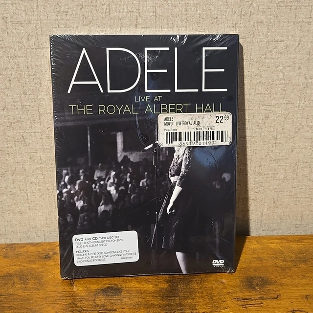 ADELE: LIVE AT the Royal Albert Hall by Adele (DVD/CD, 2011