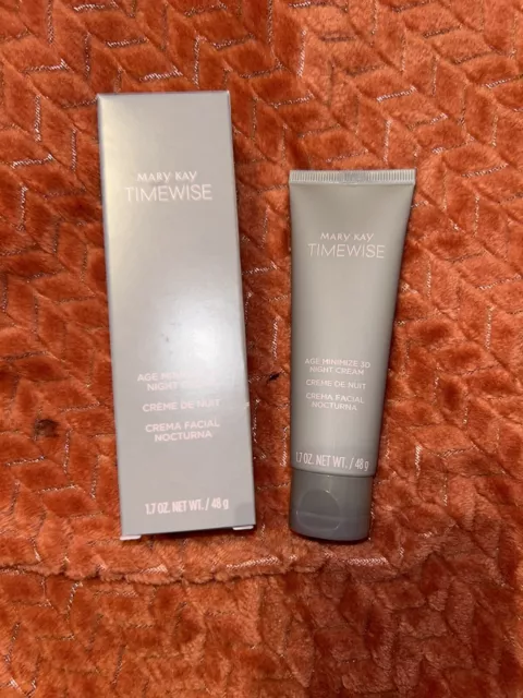 Mary Kay Timewise Age Minimize 3D Night Cream Combination To Oily 1.7oz New