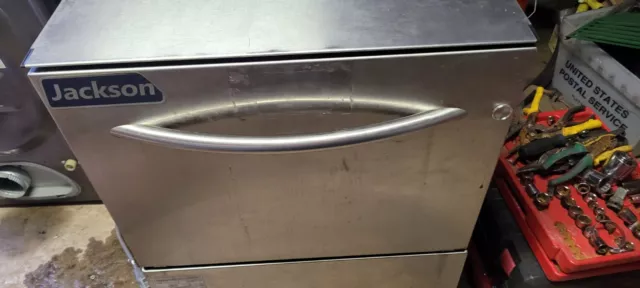 Jackson Avenger HT-E High Temperature Under-Counter Commercial Dishwasher Jackson Avenger HT-E High Temperature Under-Counter Commercial Dishwasher