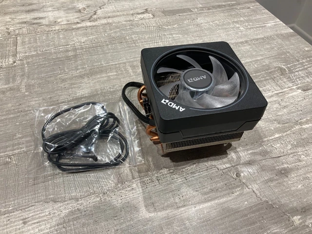 AMD Wraith Prism OEM RGB CPU Cooler For AM4/AM3+ – 88mm Fan, 4-Pin, Multicolor LED