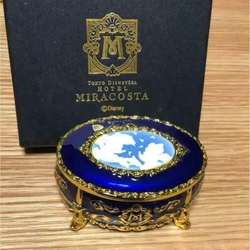 Tokyo Disney Sea Hotel MIRACOSTA Mickey & Minnie Jewelry Case Limited Japan