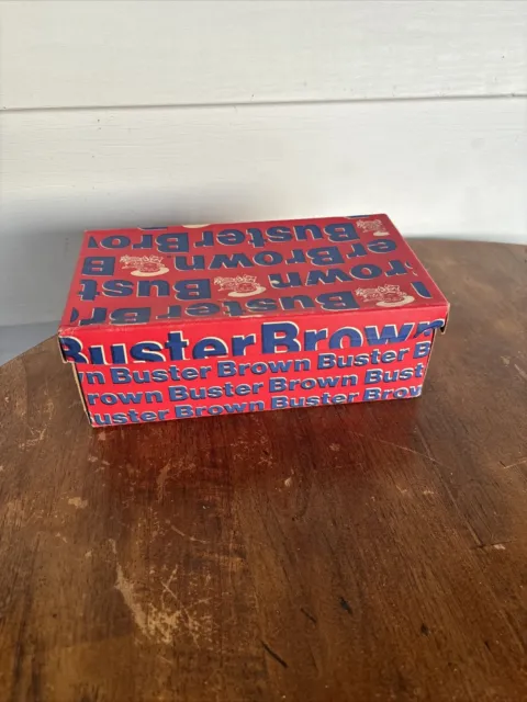 Vintage Buster Brown Empty Child Shoe Box Only
