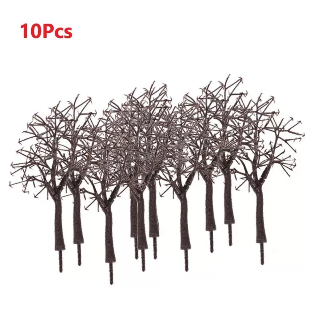 10 pièces modèles arbres arbres d'hiver pour bâtiment modèle et décor archi