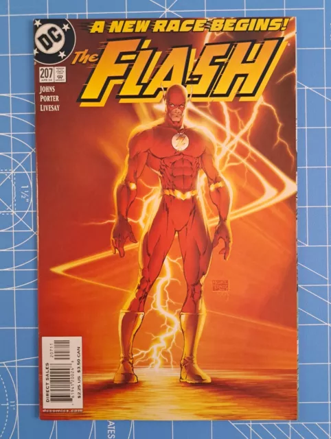 The Flash #207 DC Comics (2004) Vol. 2 Michael Turner Cover High Grade NM⚡️🔥