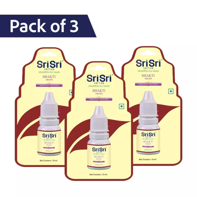 Sri Tattva Shakti Drops 10ML PACK OF 3 IMMUNITY BOOSTER