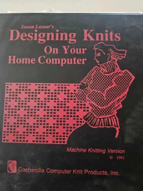 Knitting Machine Magazine/ Book:  Designing Knits On Your Home Computer