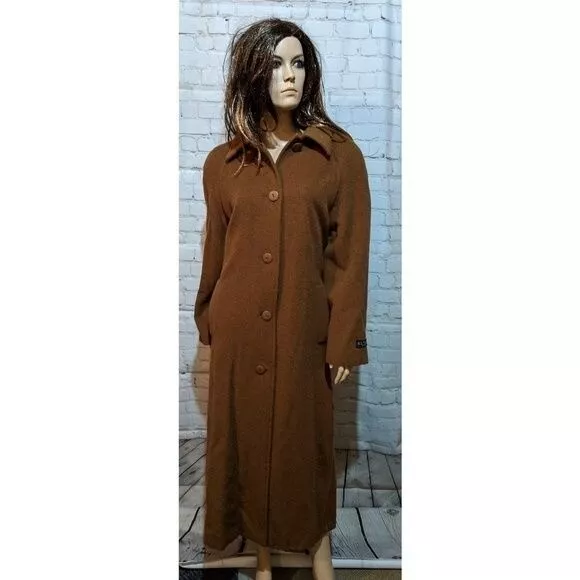 Nicole Miller Alpaca Wool new long coat